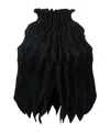 Junya Watanabe Pleated Casual Jacket In Black
