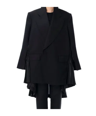 JUNYA WATANABE JUNYA WATANABE PLEATED LONG BLAZER