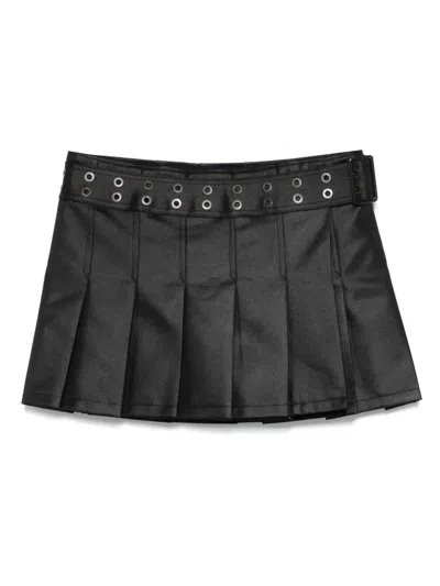JUNYA WATANABE PLEATED MINI SKIRT