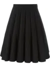 Junya Watanabe Pleated Skirt In Black