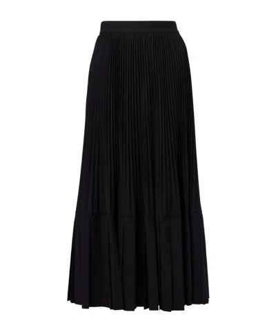 Junya Watanabe Pleated Skirt In Black