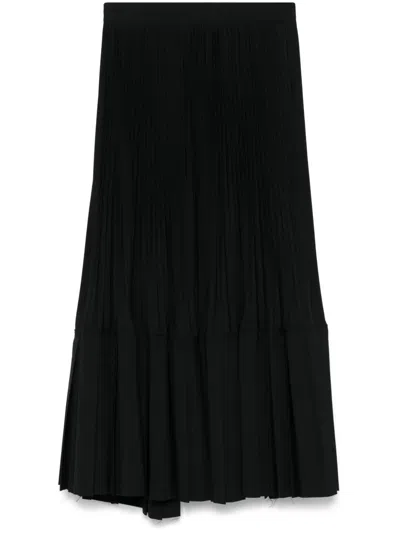 JUNYA WATANABE PLISSÉ MIDI SKIRT