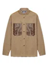 Junya Watanabe Pocket Shirt In Brown