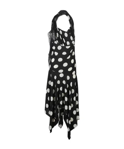 JUNYA WATANABE JUNYA WATANABE POLKA DOT PRINTED HALTERNECK DRESS