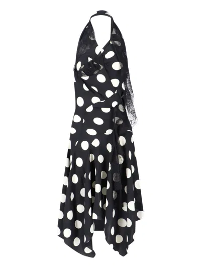 JUNYA WATANABE POLKA DOT MIDI DRESS
