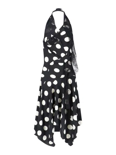 JUNYA WATANABE POLKA DOT MIDI DRESS