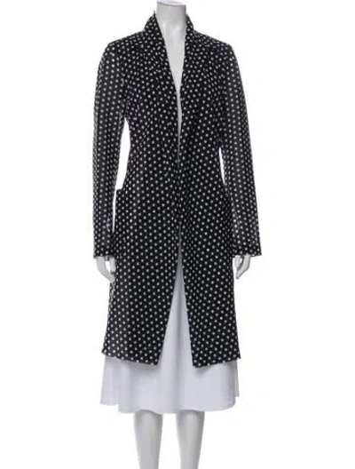 Pre-owned Junya Watanabe Polka Dot Print Jacket In Gray