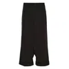 Junya Watanabe Polyester Twill Pants In Black
