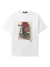 Junya Watanabe Paris Fashion Week Graphic Printed Crewneck T-shirt In White