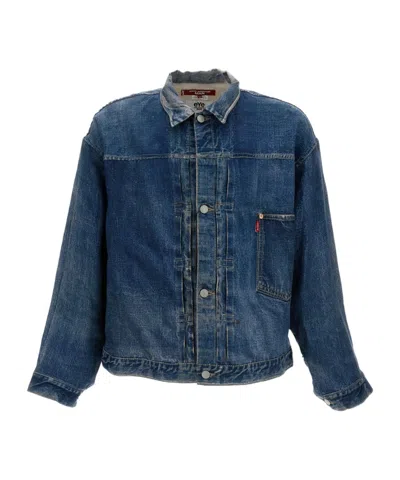 JUNYA WATANABE RELAXED-FIT DENIM JACKET