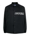 Junya Watanabe Keith Haring Print Nylon Jacket In Black