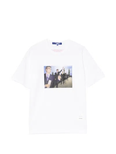 Junya Watanabe Printed T-shirt In White