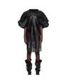 Junya Watanabe Puff Sleeve Dress In Black