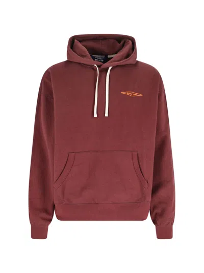 Junya Watanabe Pullover Hoodie With Kangaroo Pocket In Red