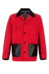 Junya Watanabe Jackets And Vests In Red
