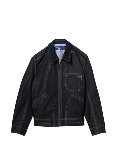 Junya Watanabe Redyed Denim Jacket In Black
