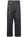 Junya Watanabe Contrast-stitching Jeans In Blue