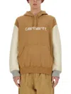 Junya Watanabe Relaxed-fit Cotton Sweatshirt In Gold