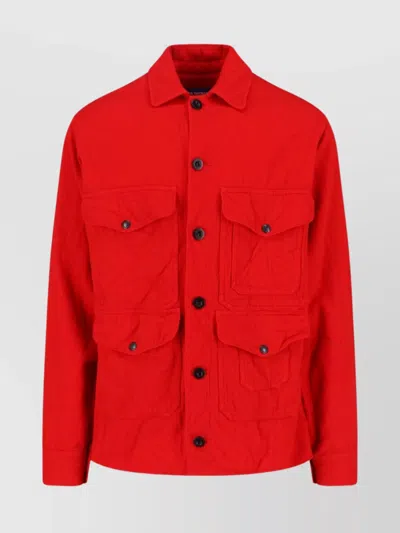 JUNYA WATANABE RELAXED FIT JACKET FLAP POCKETS