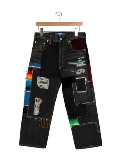 Pre-owned Junya Watanabe Relaxed Fit Jeans In Black