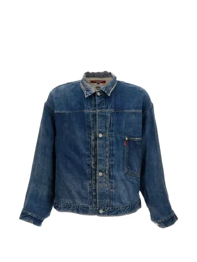 JUNYA WATANABE RELAXED-FIT DENIM JACKET