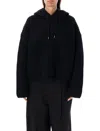 Junya Watanabe Cable Knit Hooded Drawstring