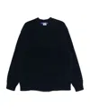 Junya Watanabe Wool Blend Jumper In Black
