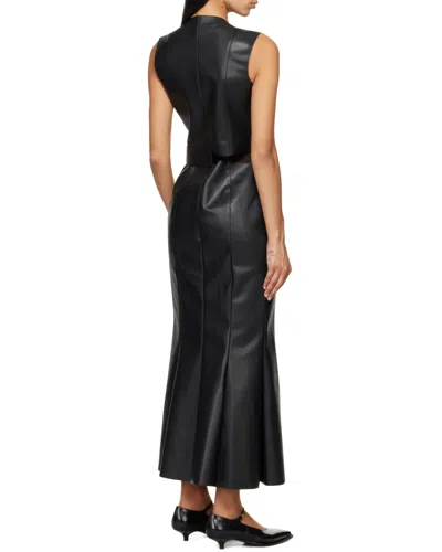 Junya Watanabe Round Neck Dress In Black