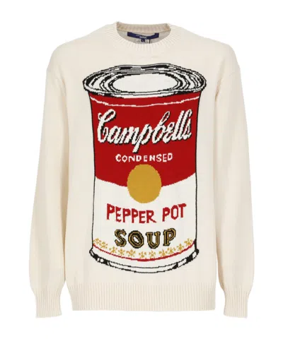 JUNYA WATANABE ROUND-NECK AND LONG-SLEEVED SWEATER