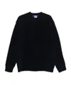 Junya Watanabe Wool Blend Jumper In Black