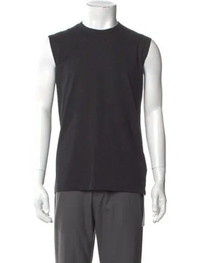Pre-owned Junya Watanabe Scoop Neck Sleeveless T-shirt In Gray