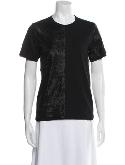 Pre-owned Junya Watanabe Scoop Neck Sweater In Black