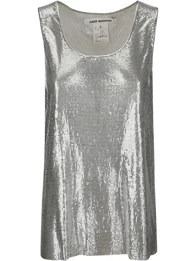 JUNYA WATANABE SEQUINED TANK TOP