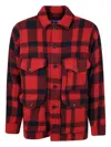 Junya Watanabe Checked Press-stud Shirt Jacket In Multi