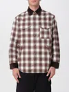 Junya Watanabe Check Overshirt Jacket Jackets And Coats Brown In Brown