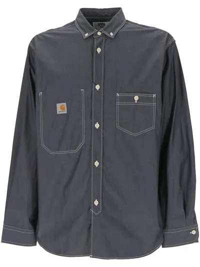 Junya Watanabe Shirts In Blue