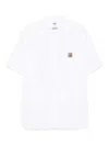 Junya Watanabe Man X Carhartt Short Sleeve Shirt In White