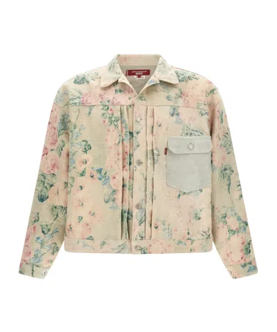 Junya Watanabe Shirt-style Casual Jacket In Brown