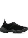 Junya Watanabe Black Oakley Factory Team Edition Flesh Slip On Sneakers In Black