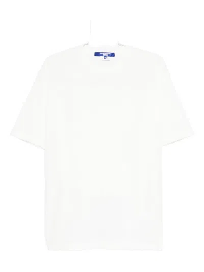 Junya Watanabe Short-sleeve T-shirt In Yellow