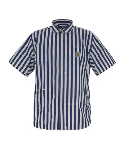 JUNYA WATANABE STRIPED POPLIN SHIRT