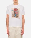 Junya Watanabe Paris Fashion Week Graphic Printed Crewneck T-shirt In White