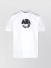 Junya Watanabe Short Sleeves Graphic Print Round Neck