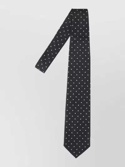 Junya Watanabe Polka-dot Silk Tie In Multi