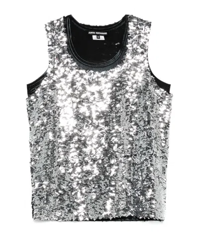 JUNYA WATANABE JUNYA WATANABE SEQUIN-EMBELLISHED SLEEVELESS TOP