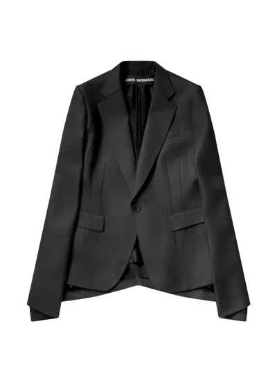 Junya Watanabe Single-breasted Wool Blazer In Black