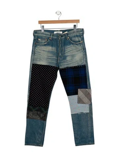 Pre-owned Junya Watanabe Skinny Jeans In Blue