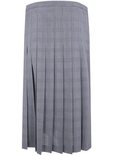 Junya Watanabe Skirt Glen Check In Blue