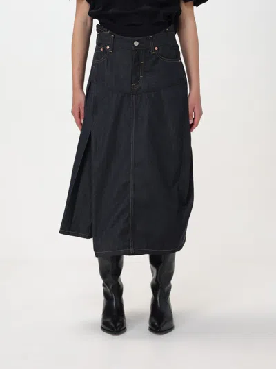 Junya Watanabe Skirt  Woman Colour Denim