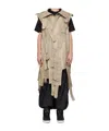 Junya Watanabe Sleeveless Coat In Nude